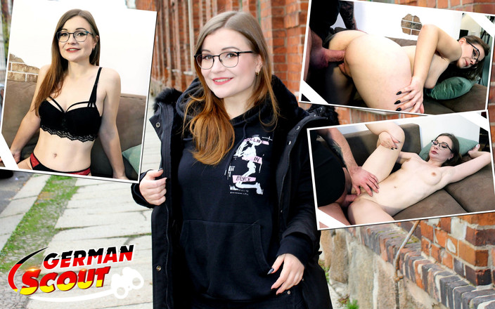 German Scout: German Scout - German Small Glasses Student Tiny Emily Pick up...