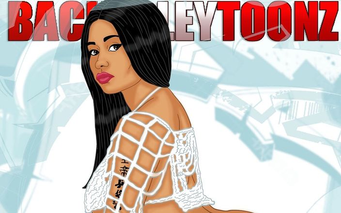 Back Alley Toonz: A grande fantasia de bunda redonda da Nicki no beco...