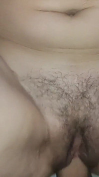 Fucked Me in A Hairy Pussy and Filled My Hair with Sperm