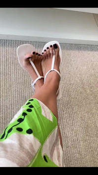 New Black Pedicure