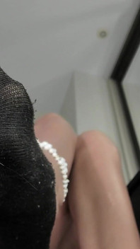 Black Socks in Long Feet