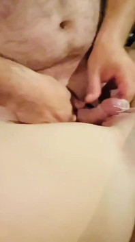 Wife Makes Love with a Stranger While the Husband Is Watching, Cuckold Wife Fucks Stranger, Cuckold Couple, Hubby Records, 3some