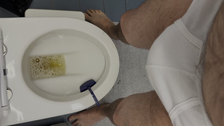 Beardedcummer: Coleta de urina - 20 minutos de limonada suculenta!