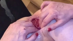 Melinda James: Gape & Cream
