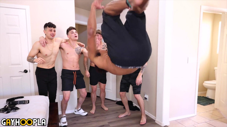 Gay Hoopla: Justin Taylor é dono da bunda de Leslie Madison