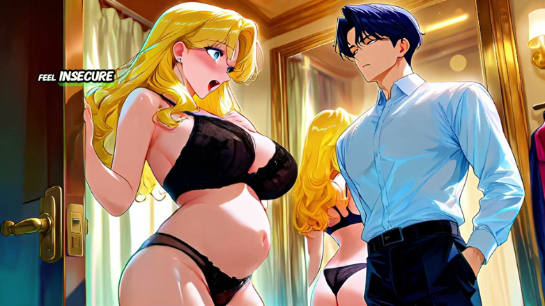Private touch: Żonaty francuska blondynka, MILF, uwiedziony w przymierzalni - Ia Animation