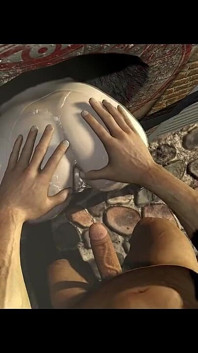 Fișierele Tentație 3D: Ediția cu cur mare - animație 3D Hentai