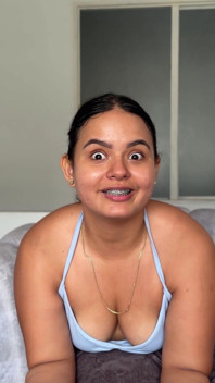 Thicc Latina Stepsister Milk Challenge
