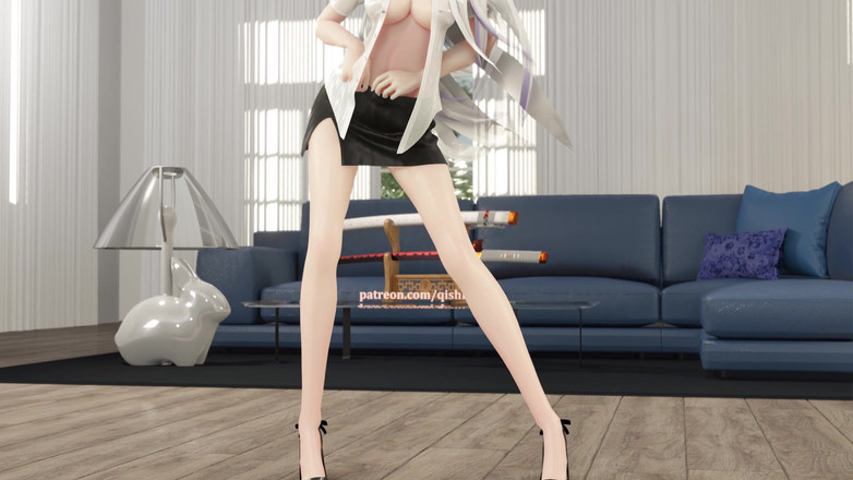 MikuMotion: [mmd] Genie Office Lady in uniforme