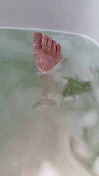 Nella vasca da bagno