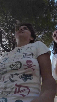 Molhando a calcinha na caminhada
