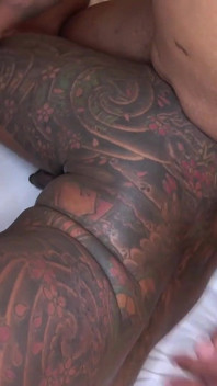Bearfilms Inked Bear Anthony Grey Rides Dj Thunder Monster Cock