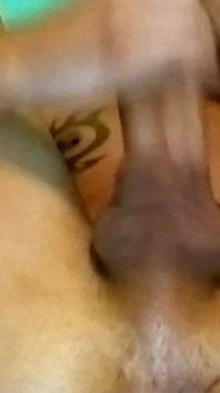 90´s Porn Style Video - Showing Hole and Jerking Huge Cock