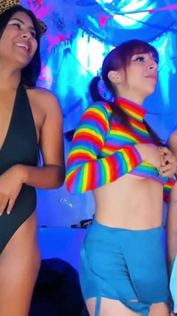 Lesbian Blowjob with Moans