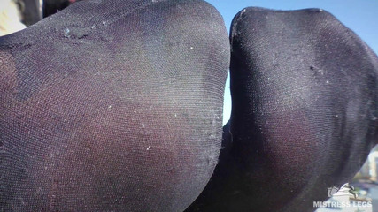 Mistress Legs: Seducción de suela sky-high: dedos de los pies burlonas de...