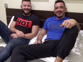 Gaybareback: Een sexy dekhengst neuken, zonder condoom