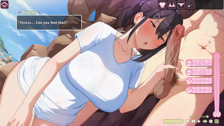 NSFWOtaku: Jeu hentai - Summer Clover - une employée de bureau dévouée devient...