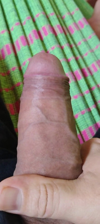 Man Massaging His Dick