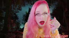 FinDom Goaldigger: Halloween nuts transformace penisu