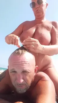 Nude on the Beach