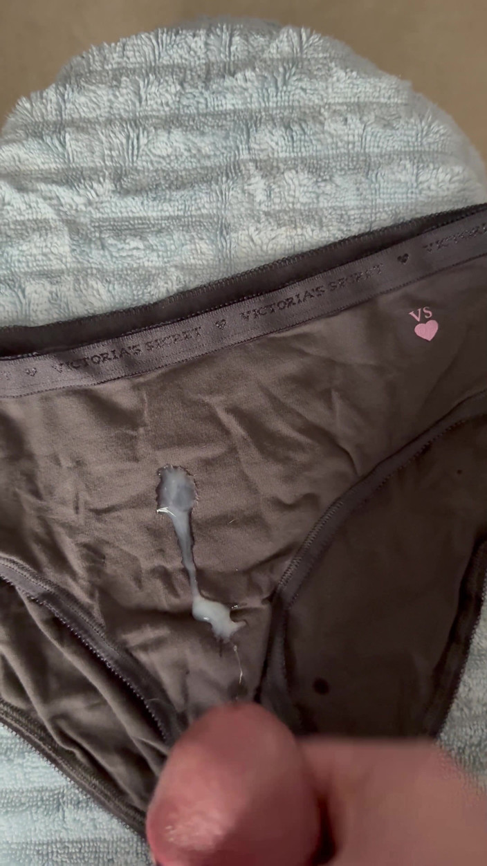 CumDaily: Cum on Wife’s Panties 20