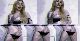 Goddess Misha Goldy: 你的妻子是一个发臭的老怪物，有松弛的悬挂胸部！你已经一百万年没有操过她了