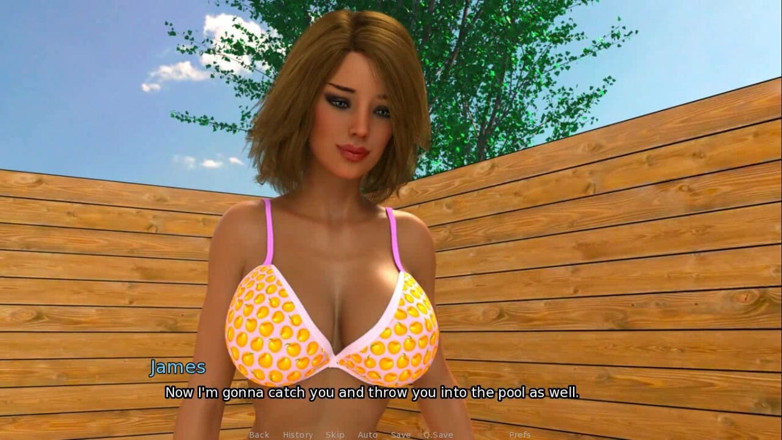 Dirty GamesXxX: मेरे मेहमानों के लिए प्यासा: पूल द्वारा सेक्सी गांड ep 1