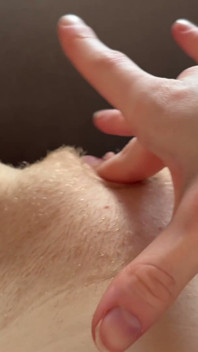 Weibliche POV-masturbation