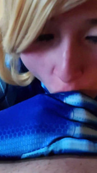 Samus делает тебе настоящий минет