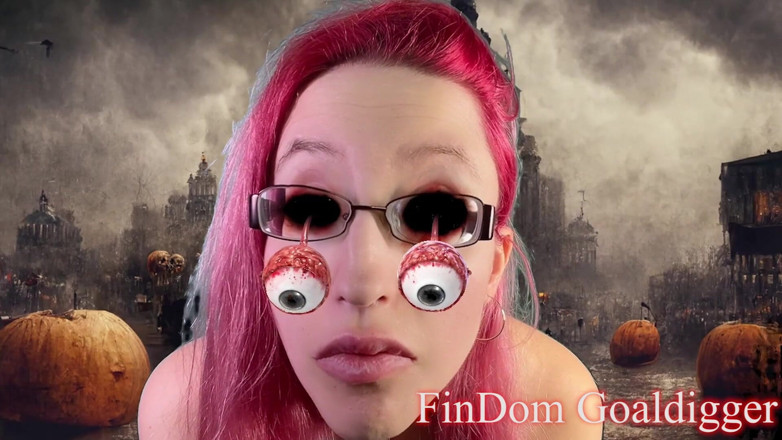 FinDom Goaldigger: Halloween income slave transformation