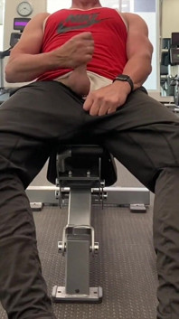 Jockdad87 Hotel Gym Honění a stříkání část 2