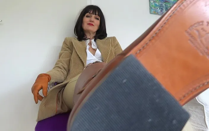 Lady Victoria Valente: Riding boots servant tasks from your riding mistress and squirt...