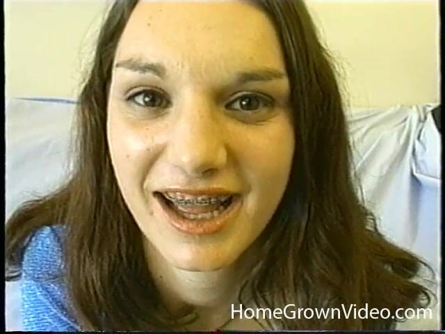 Homegrown Wives: Barely legal teen sucks her man off