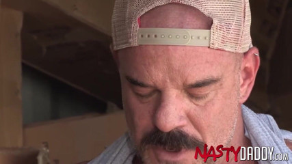 Nasty Daddy: NASTYDADDY Bearded Jack Peterson Hammered By Muscle Hunk