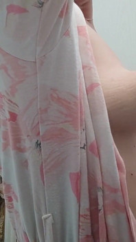 Playing with My Milky Tits and Big Nipples