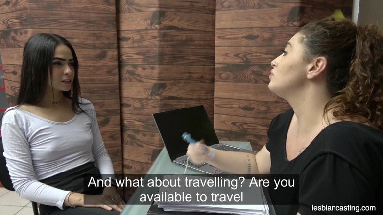 LesbianCasting: Job Interview Ended with a Real Orgasm