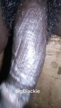 19 Year Old Boy with a Big Black Dick
