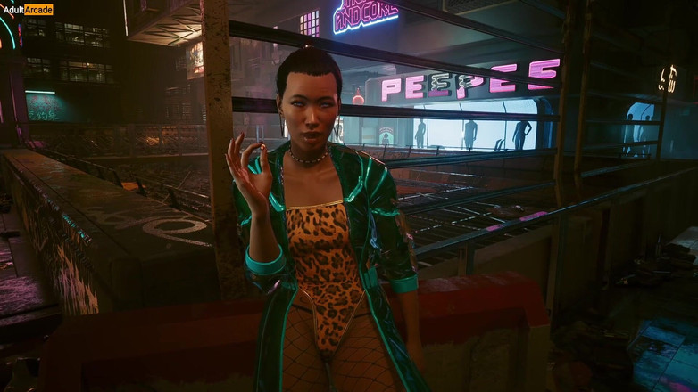 LewdArcade: Cyberpunk 2077 Grace 그리고 Charlene Fox 섹스 장면 [18+] 조이 토이 핫한 장면 섹스 모드