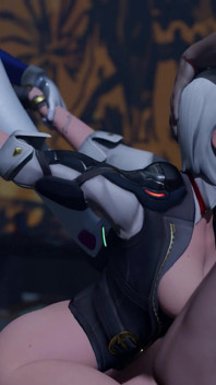 Ashe & D.va From Overwatch - 3D Animation