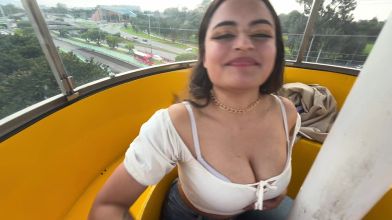 cxlila: Ich blowjob risky ein Unbekannter in der Öffentlichkeit und er kommt...