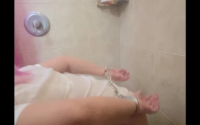Dominator13: Sexy Blonde Pissed on for the First Time