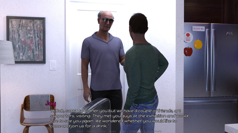 Dirty GamesXxX: Tiga panel: Cuckold menonton isterinya melakukan BDSM antara kaum LucahNya...