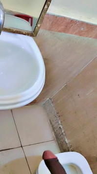 Mastervation em Washroom