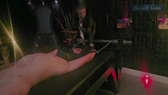 Strict Senz: 戴着皮手套的女主人Stina stone无情地伸展在架子上 第1部分