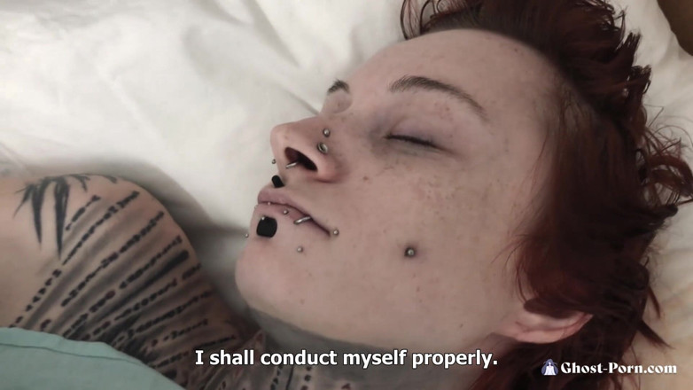 Ghost-Porn: Porno fantasma parte 8 exorcismo de una puta tatuada