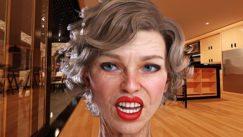 Custom Fantasy Productions: Rendering del test dell'animazione facciale HD