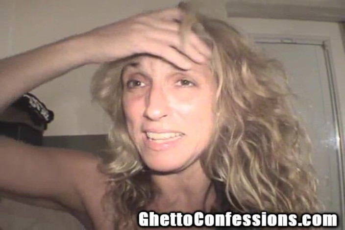 Ghetto Confessions: Hardcore rubia teef amarilla puta folla más duro, ¡puta!