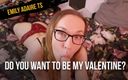 Emily Adaire TS: Хочеш бути моїм Валентином? Потім підійди сюди і трахни мене :)