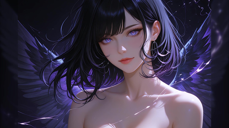 LustRender: Lustrenderスライドショー:ヌード神秘魔法使いトランスの渦巻く呪文 - AI動画