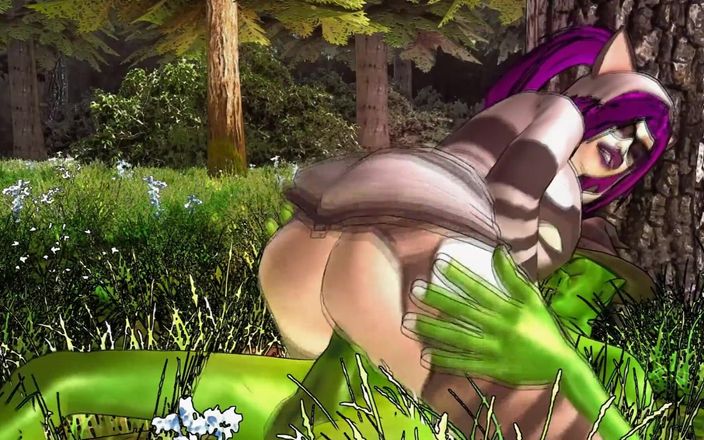 GameslooperSex: Kokoro hard geneukt door boeman Goblin Monster (2 van 11)